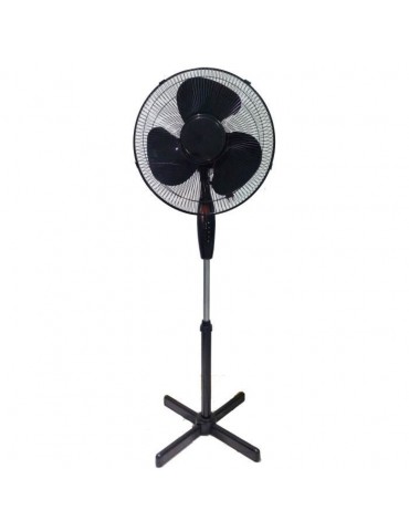 VENTILATEUR FS 40 A 84/NOIR SUR PIED AVEC COMMANDE